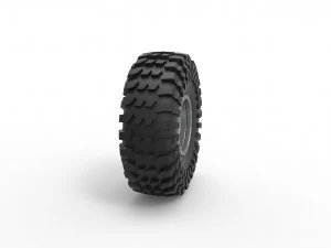 Wheel of Rock bouncer Scale 1 to 25 3D Print Model