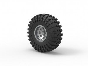 Wheel of Rock bouncer Scale 1 to 25 3D Принт Модель