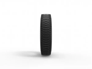 Offroad tire 34 Scale 1 to 10 3D Print Model