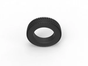 Offroad tire 34 Scale 1 to 10 3D Print Model