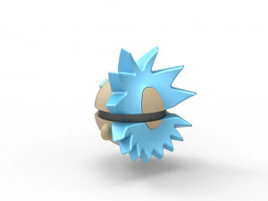 Bola Rick Sanchez Model Cetak 3D