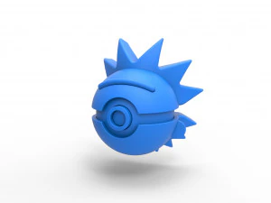 Bola Rick Sanchez Model Cetak 3D