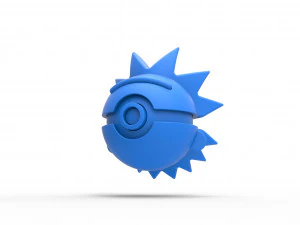 Bola Rick Sanchez Model Cetak 3D