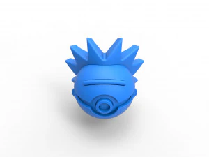 Bola Rick Sanchez Model Cetak 3D