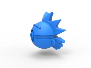 Bola Rick Sanchez Model Cetak 3D