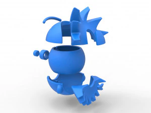 Bola Rick Sanchez Model Cetak 3D