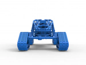 Rock bouncer на доріжках Scale 1 to 25 3D Принт Модель