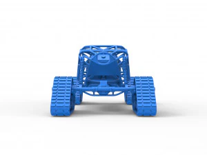 Rock bouncer на доріжках Scale 1 to 25 3D Принт Модель
