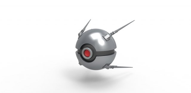 Satellite orb 3D Baskı Modeli .c4d .max .obj .3ds .fbx .stl .blend 