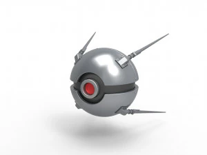 Orbe satélite Modelo de impresión 3D