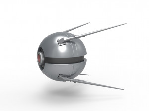 Satellite orb 3D Baskı Modeli