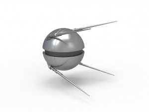 Satellite orb 3D Baskı Modeli