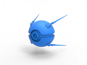 Satellite orb 3D Baskı Modeli