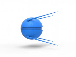 Satellite orb 3D Print Model