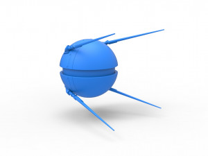 Satellite orb 3D Baskı Modeli