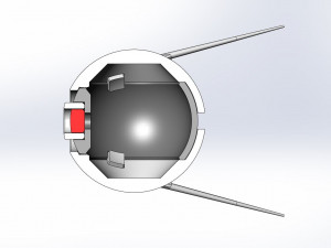 Satellite orb 3D Baskı Modeli