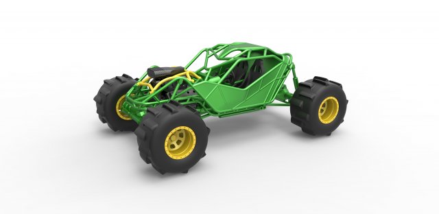 Formula Off Road Scale 1 to 25 3D Druckmodell .c4d .max .obj .3ds .fbx .stl .blend 