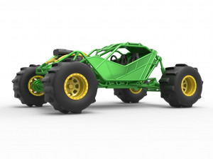 Formula Off Road Scale 1 to 25 3D Druckmodell
