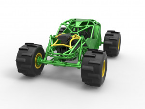 Formula Off Road Scale 1 to 25 3D Druckmodell