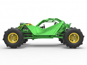 Formula Off Road Scale 1 to 25 3D Druckmodell