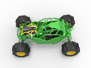 Formula Off Road Scale 1 to 25 3D Druckmodell