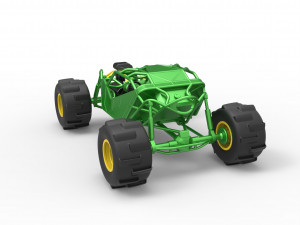 Formula Off Road Scale 1 to 25 3D Druckmodell
