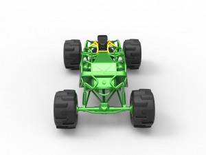 Formula Off Road Scale 1 to 25 3D Druckmodell