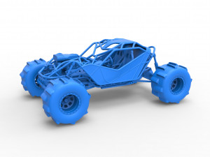Formula Off Road Scale 1 to 25 3D Druckmodell
