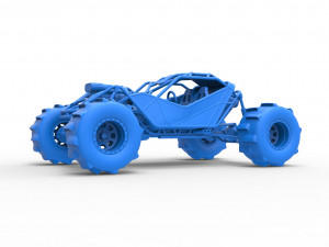 Formula Off Road Scale 1 to 25 3D Druckmodell