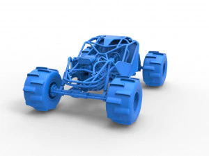 Formula Off Road Scale 1 to 25 3D Print Model