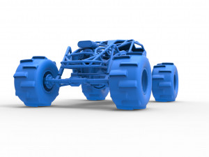 Formula Off Road Scale 1 to 25 3D Druckmodell