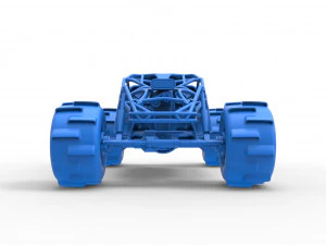 Formula Off Road Scale 1 to 25 3D Print Model