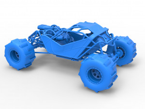 Formula Off Road Scale 1 to 25 3D Druckmodell