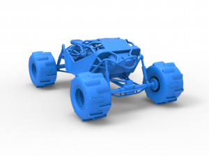 Formula Off Road Scale 1 to 25 3D Druckmodell