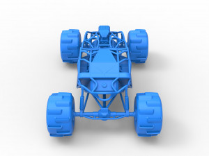Formula Off Road Scale 1 to 25 3D Druckmodell