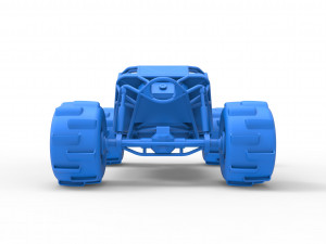 Formula Off Road Scale 1 to 25 3D Druckmodell