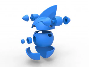 Gible orb 3D Print Model
