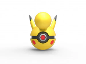 Pikachu Boss orb 3D Print Model