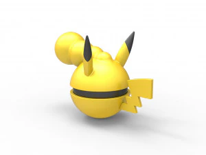 Pikachu Boss orb 3D Print Model
