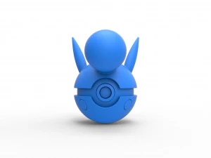 Pikachu Boss orb 3D Print Model