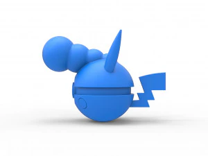 Pikachu Boss orb 3D Print Model