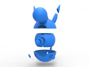 Pikachu Boss orb 3D Print Model