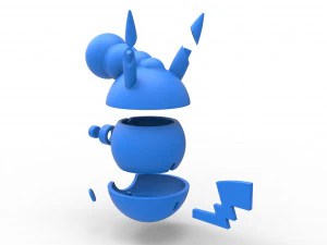 Pikachu Boss orb 3D Print Model