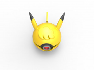 Pikachu Curly orb 3D Baskı Modeli