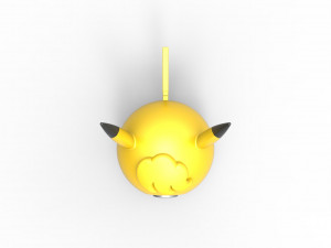 Pikachu Curly orb 3D Baskı Modeli
