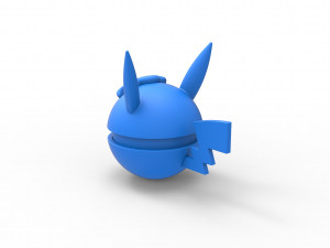 Pikachu Curly orb 3D Baskı Modeli