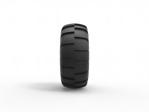 Offroad tire 36 Scale 1 to 25 Modèles 3D en vedette