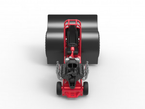 Mini Rod pulling tractor Scale 1 to 25 Modelo de Impressão 3D