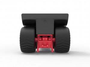 Mini Rod pulling tractor Scale 1 to 25 Modelo de Impressão 3D
