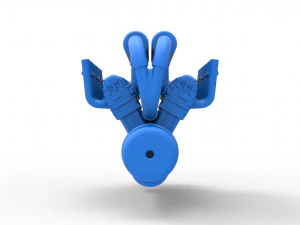 Engine V12 for pulling tractor Scale 1 to 25 3D Print Model